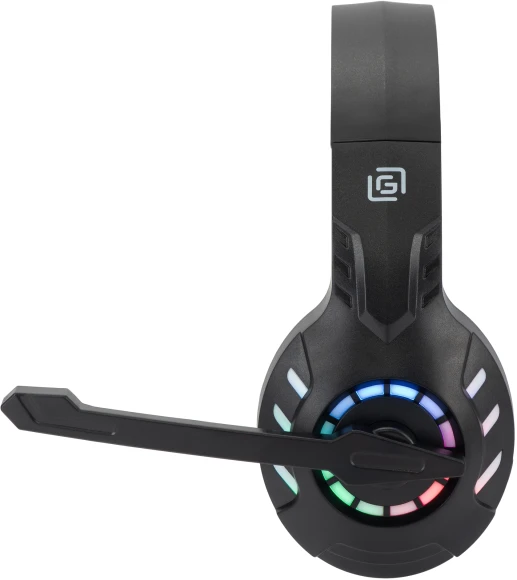 Наушники с микрофоном Оклик HS-L420G черный накладные BT оголовье (1939799) Наушники с микрофоном Оклик HS-L420G черный накладные BT оголовье (1939799)