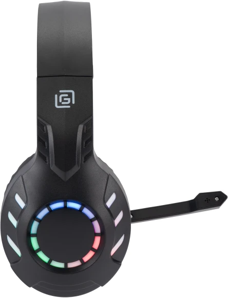 Наушники с микрофоном Оклик HS-L420G черный накладные BT оголовье (1939799) Наушники с микрофоном Оклик HS-L420G черный накладные BT оголовье (1939799)