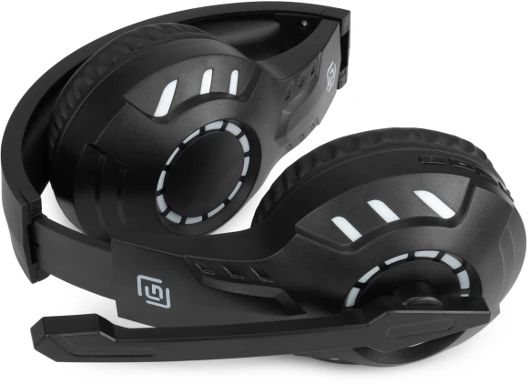 Наушники с микрофоном Оклик HS-L420G черный накладные BT оголовье (1939799) Наушники с микрофоном Оклик HS-L420G черный накладные BT оголовье (1939799)