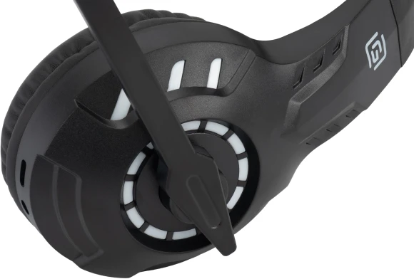 Наушники с микрофоном Оклик HS-L420G черный накладные BT оголовье (1939799) Наушники с микрофоном Оклик HS-L420G черный накладные BT оголовье (1939799)