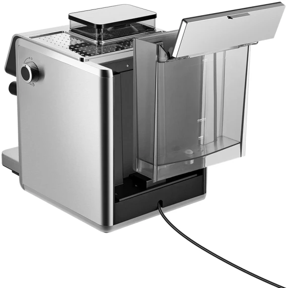 Кофеварка рожковая Kitfort КТ-7321 2800Вт нержавеющая сталь/черный Кофеварка рожковая Kitfort КТ-7321 2800Вт нержавеющая сталь/черный