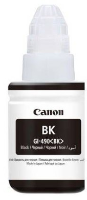 Чернила Canon GI-490BK 0663C001 черный 135мл для Canon Pixma G1400/G2400/G3400 Чернила Canon GI-490BK 0663C001 черный 135мл для Canon Pixma G1400/G2400/G3400