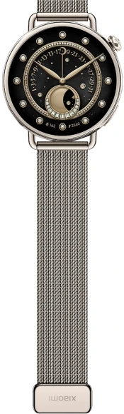 Смарт-часы Xiaomi Watch S4 41мм 1.32" AMOLED корп.золотистый рем.золотистый разм.брасл.:120-190 мм (BHR07VWGL)