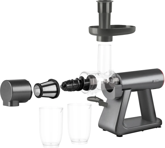 Соковыжималка шнековая Rondell RDE-1503 150Вт рез.сок.:500мл. графит