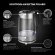 Чайник электрический Polaris PWK 1725CGLD 1.7л. 2200Вт серебристый/черный корпус: стекло/металл/пластик