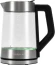 Чайник электрический Polaris PWK 1725CGLD 1.7л. 2200Вт серебристый/черный корпус: стекло/металл/пластик