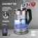 Чайник электрический Polaris PWK 1725CGLD 1.7л. 2200Вт серебристый/черный корпус: стекло/металл/пластик
