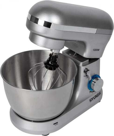 Миксер планетарный Hyundai HYM-S6551 1300Вт серебристый Миксер планетарный Hyundai HYM-S6551 1300Вт серебристый