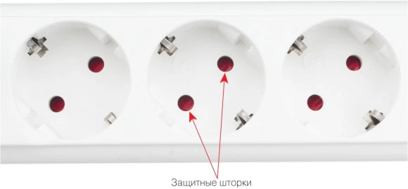 Сетевой фильтр Powercube SPL(5+1)-16B-P-3M-WHITE 3м (6 розеток) белый (коробка)