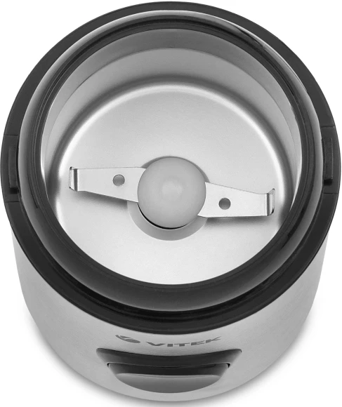 Кофемолка Vitek VT-7123 150Вт сист.помол.:ротац.нож вместим.:50гр стальной Кофемолка Vitek VT-7123 150Вт сист.помол.:ротац.нож вместим.:50гр стальной