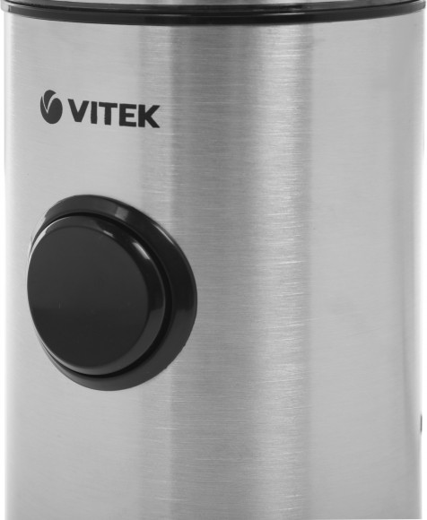 Кофемолка Vitek VT-7123 150Вт сист.помол.:ротац.нож вместим.:50гр стальной Кофемолка Vitek VT-7123 150Вт сист.помол.:ротац.нож вместим.:50гр стальной