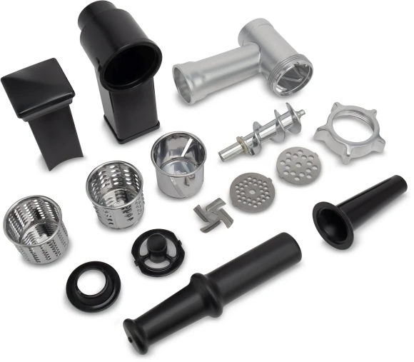 Мясорубка Vitek VT-3646 2000Вт стальной/черный