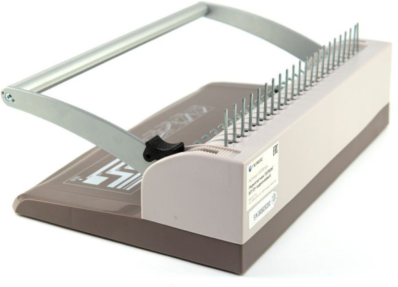 Переплетчик Heleos БП13пс (БП13ПСК) A4/перф.13л.сшив/макс.450л./пластик.пруж. (6-51мм) Переплетчик Heleos БП13пс (БП13ПСК) A4/перф.13л.сшив/макс.450л./пластик.пруж. (6-51мм)