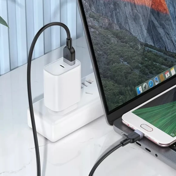 Кабель Hoco X109 MICRO 36353(L=3M) USB (m)-micro USB (m) 1м черный