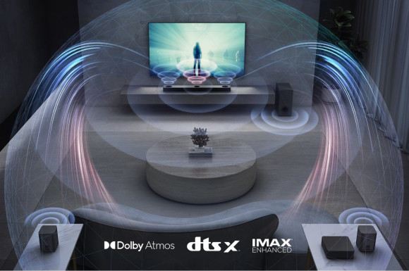 Саундбар LG S80QR 5.1.3 400Вт+220Вт черный