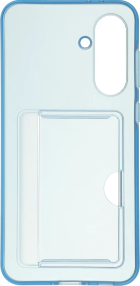 Чехол (клип-кейс) Samsung для Samsung Galaxy A36 Card Slot Case A36 голубой (EF-OA366TLEGRU)