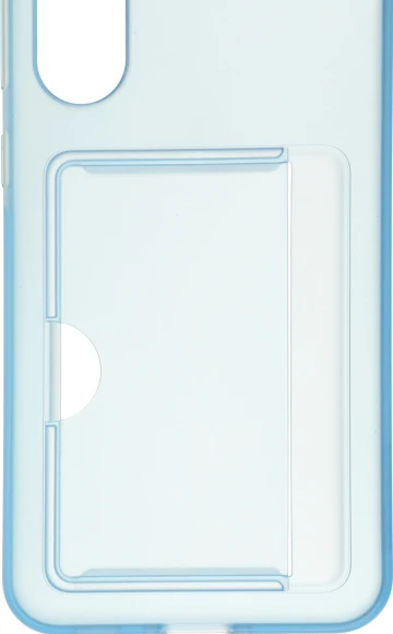 Чехол (клип-кейс) Samsung для Samsung Galaxy A36 Card Slot Case A36 голубой (EF-OA366TLEGRU)