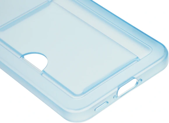 Чехол (клип-кейс) Samsung для Samsung Galaxy A36 Card Slot Case A36 голубой (EF-OA366TLEGRU)