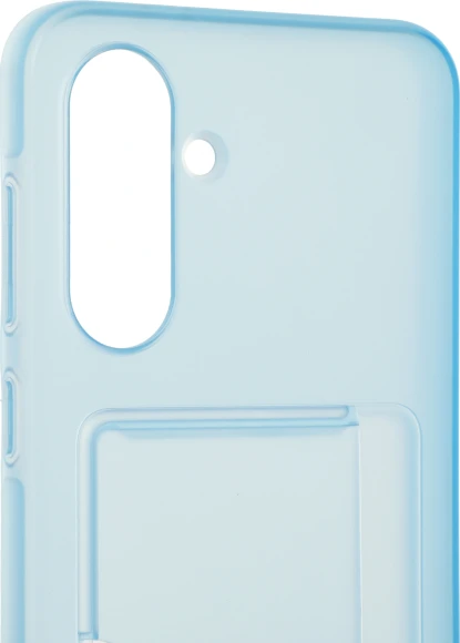 Чехол (клип-кейс) Samsung для Samsung Galaxy A36 Card Slot Case A36 голубой (EF-OA366TLEGRU)