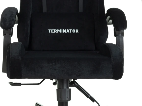 Кресло игровое Knight Terminator черный Light-20 крестов. металл