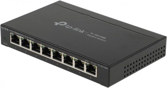 Коммутатор TP-Link TL-SG108E (L2) 8x1Гбит/с управляемый
