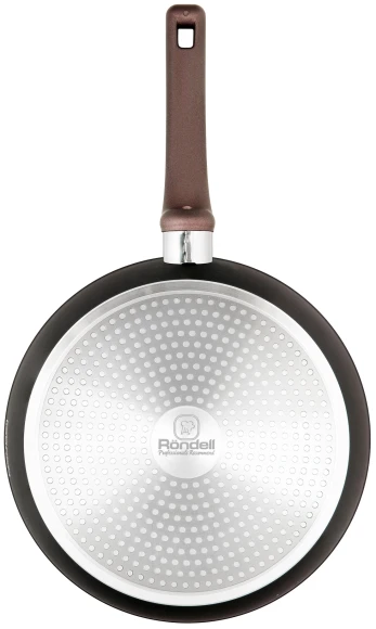 Сковорода Rondell Fest RDA-1339 круглая 26см покрытие: Xylan Plus ручка несъемная (без крышки) черный