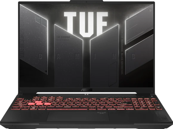 Ноутбук Asus TUF Gaming A16 FA608UH-RV004 Ryzen 7 260 16Gb SSD512Gb NVIDIA GeForce RTX5050 8Gb 16" IPS WUXGA (1920x1200) без ОС grey WiFi BT Cam (90NR0KS1-M00050)