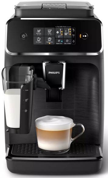Кофемашина Philips Series 1200 EP1223/00 1500Вт черный/белый