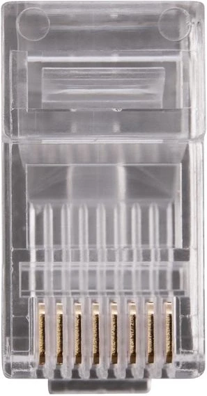 Коннектор PROconnect (05-1021-3) UTP кат.5E RJ45 прозрачный