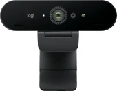 Камера Web Logitech BRIO черный 13Mpix (4096x2160) USB3.0 с микрофоном (960-001725) Камера Web Logitech BRIO черный 13Mpix (4096x2160) USB3.0 с микрофоном (960-001725)