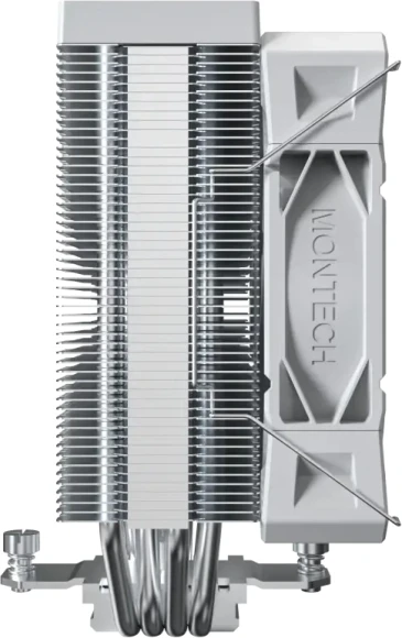 Устройство охлаждения(кулер) Montech NX400 Soc-AM5/AM4/1200/1700/1851 белый 4-pin 34.17dB Al+Cu 220W 874gr Ret (NX400WH)