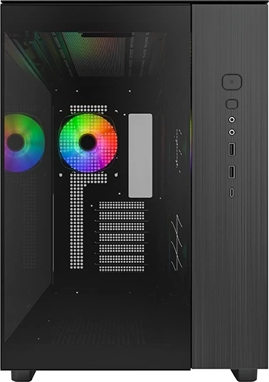 Корпус Montech King 65 PRO черный без БП ATX 8x120mm 6x140mm 2xUSB3.0 audio bott PSU