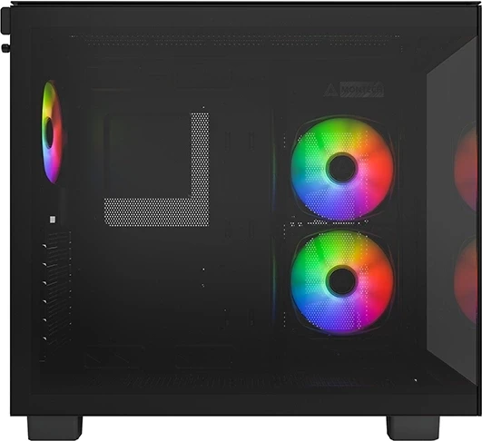 Корпус Montech King 65 PRO черный без БП ATX 8x120mm 6x140mm 2xUSB3.0 audio bott PSU