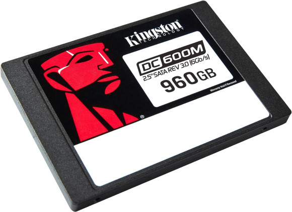 Накопитель SSD Kingston SATA III 960GB SEDC600M/960G DC600M 2.5" 1 DWPD