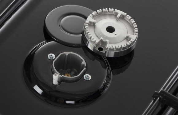 Плита Комбинированная Лысьва ЭГ 401 МС-2у черный (без крышки) реш.сталь