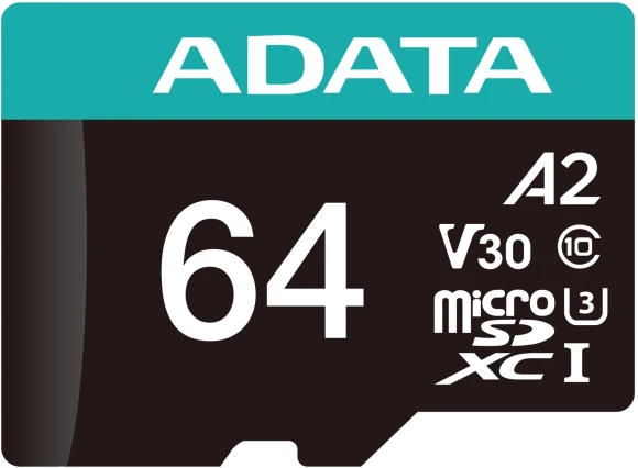 Флеш карта microSDXC 64GB A-Data AUSDX64GUI3V30SA2-RA1 Premier Pro + adapter Флеш карта microSDXC 64GB A-Data AUSDX64GUI3V30SA2-RA1 Premier Pro + adapter