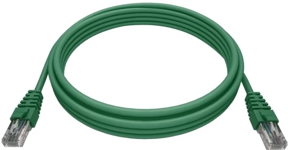 Патч-корд NTSS NTSS-PC-UTP-RJ45-5e-10.0-LSZH-GN U/UTP RJ-45 вил. кат.5E 10м зеленый LSZH