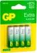 Батарея GP Extra Alkaline 15AXA21-2CRSBC4 AA (4шт) блистер Батарея GP Extra Alkaline 15AXA21-2CRSBC4 AA (4шт) блистер