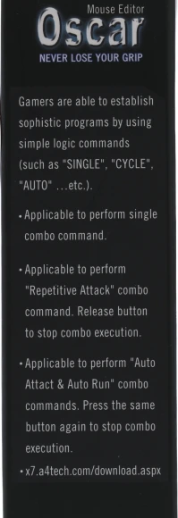 Мышь A4Tech X87 черный оптическая 2400dpi USB 8but (X87 (MAZE))