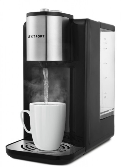 Термопот Kitfort КТ-2502 2.2л. 2600Вт черный/серебристый