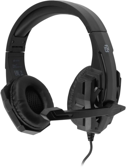 Наушники с микрофоном Оклик HS-L355G черный 1.8м мониторные оголовье (1939807) Наушники с микрофоном Оклик HS-L355G черный 1.8м мониторные оголовье (1939807)