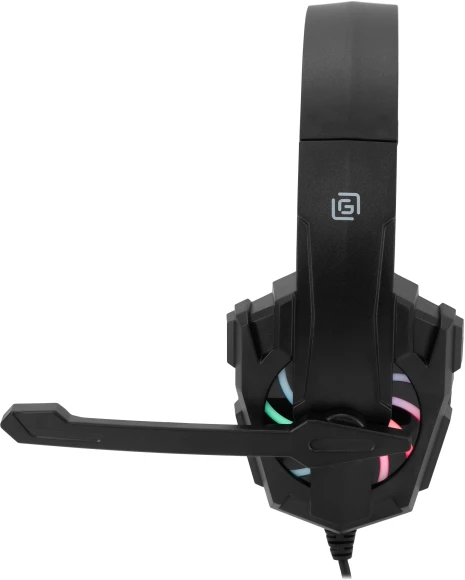 Наушники с микрофоном Оклик HS-L355G черный 1.8м мониторные оголовье (1939807) Наушники с микрофоном Оклик HS-L355G черный 1.8м мониторные оголовье (1939807)