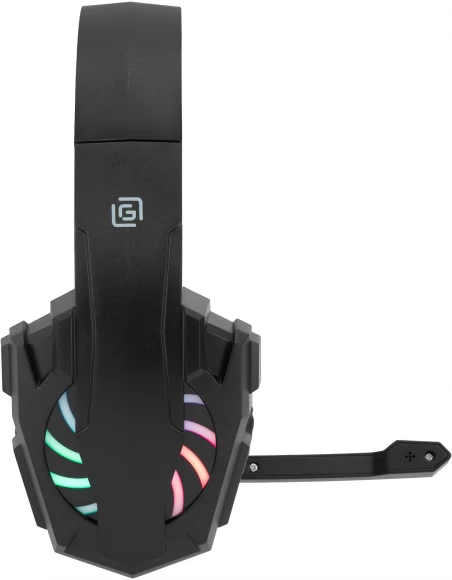 Наушники с микрофоном Оклик HS-L355G черный 1.8м мониторные оголовье (1939807) Наушники с микрофоном Оклик HS-L355G черный 1.8м мониторные оголовье (1939807)