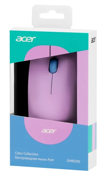Мышь Acer OMR200 зеленый/фиолетовый оптическая 1200dpi беспров. USB для ноутбука 3but (ZL.MCEEE.021) Мышь Acer OMR200 зеленый/фиолетовый оптическая 1200dpi беспров. USB для ноутбука 3but (ZL.MCEEE.021)