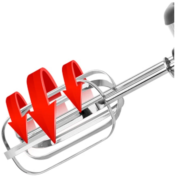 Миксер ручной Vitek Greek VT-1414 300Вт серебристый/черный