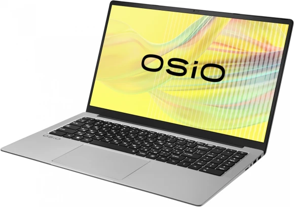 Ноутбук Osio FocusLine F160a-003 Ryzen 5 5500U 8Gb SSD512Gb AMD Radeon Graphics 16.1" IPS FHD (1920x1080) без ОС grey WiFi BT Cam 6000mAh