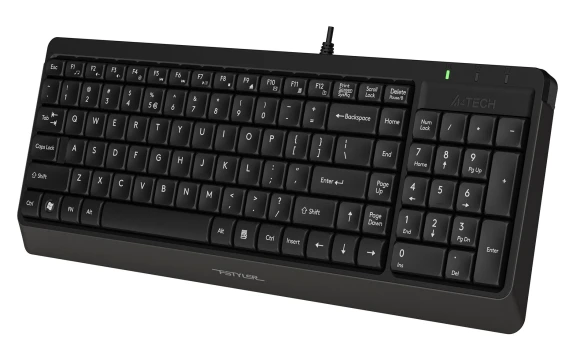 Клавиатура A4Tech Fstyler FK15 черный USB (FK15 BLACK) Клавиатура A4Tech Fstyler FK15 черный USB (FK15 BLACK)