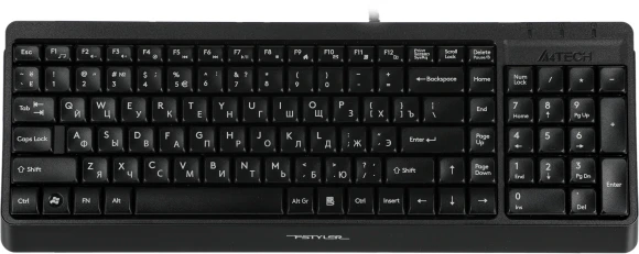 Клавиатура A4Tech Fstyler FK15 черный USB (FK15 BLACK) Клавиатура A4Tech Fstyler FK15 черный USB (FK15 BLACK)