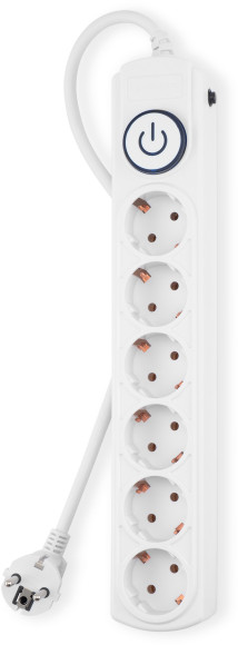 Сетевой фильтр Ippon BK-6-EU-5-10-W 5м (6 розеток) белый (коробка) Сетевой фильтр Ippon BK-6-EU-5-10-W 5м (6 розеток) белый (коробка)