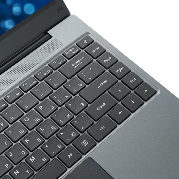 Ноутбук IRU Tactio 14ALH Core i3 1215U 8Gb SSD256Gb Intel UHD Graphics 14" IPS FHD (1920x1080) FreeDOS grey WiFi BT Cam 4000mAh (2058897)